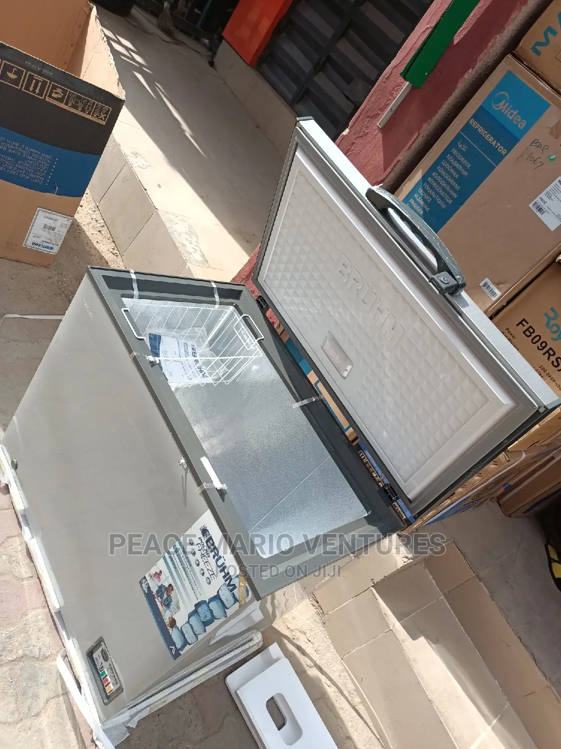Bruhm Deep Freezer 200litres With 2years Warranty.