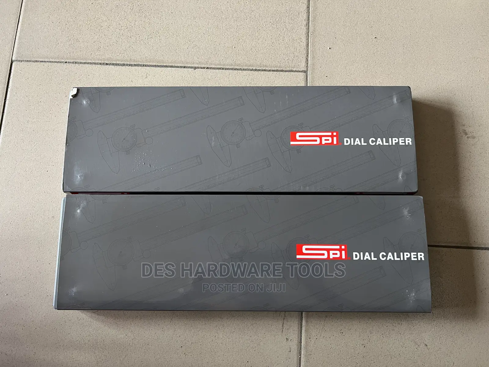 SPI Dial Caliper 0-12" White Dial Face