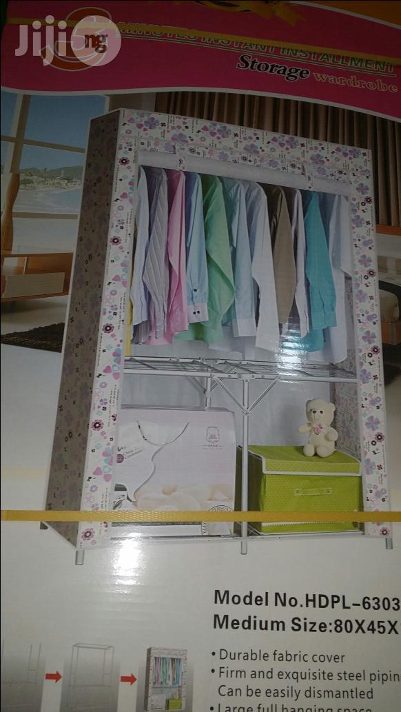 Stainless Steel Wardrobe Size(80cm*45cm*160cm)