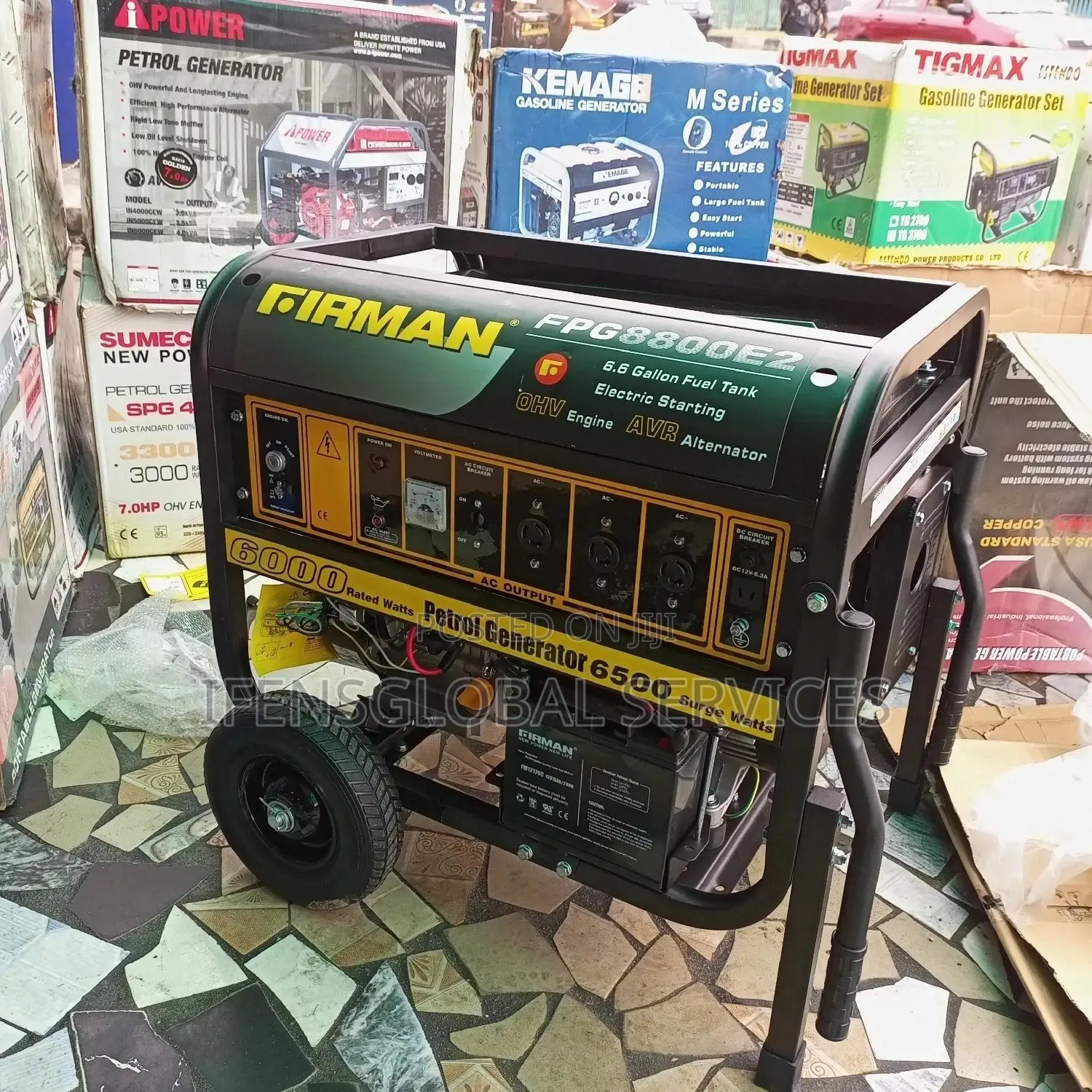 6.6kw Firman Generator FPG8800E