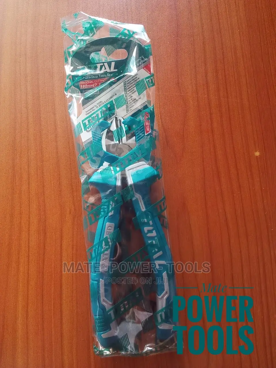 Total Industrial Diagonal Cutting Pliers Cr.V 180mm / 7"
