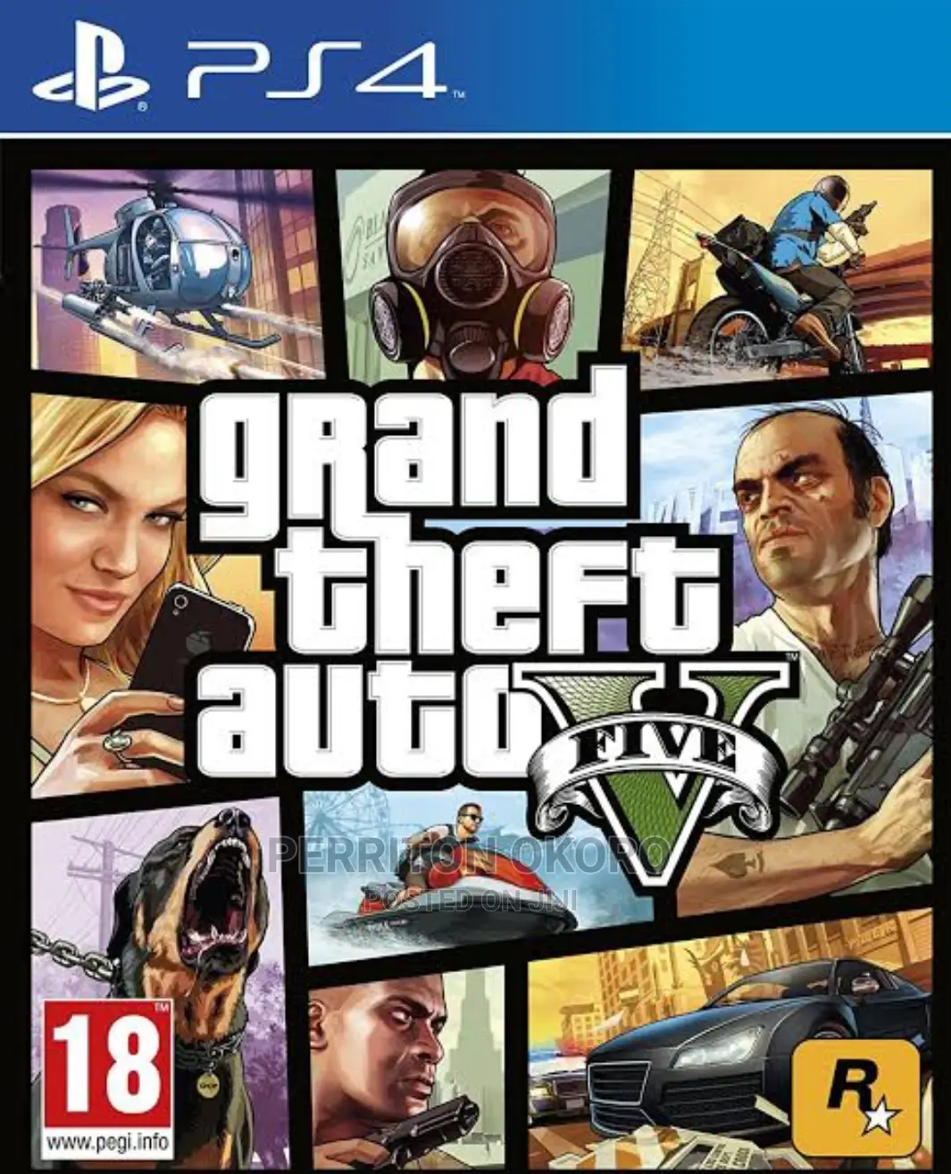 Grand Theft Auto v and All PS4 Games Available