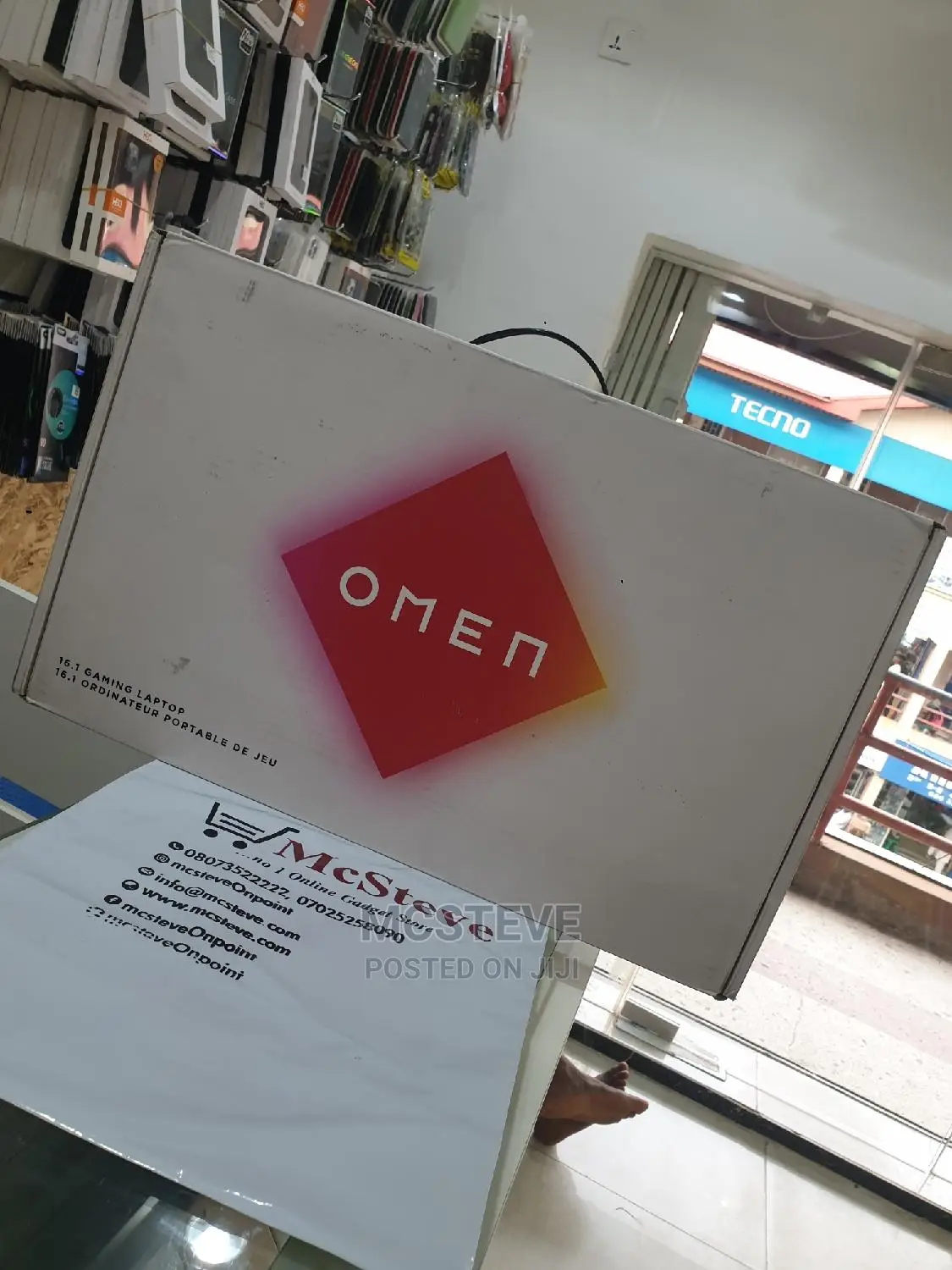 New Laptop HP Omen 16 16GB Intel Core I7 SSD 512GB