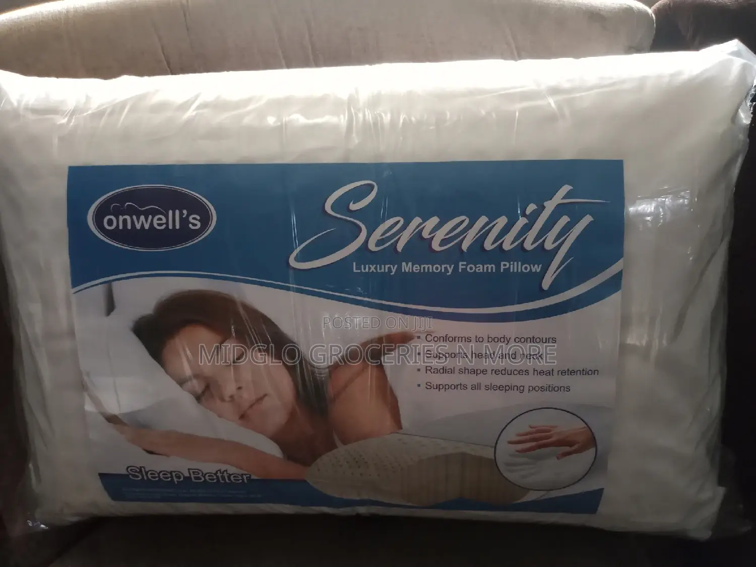 Serenity Luxury Memory Foam Pillow , Big Size