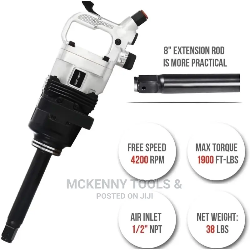 Soma Duty Air Impact Wrench 1” Lori Air Gun 2180nm