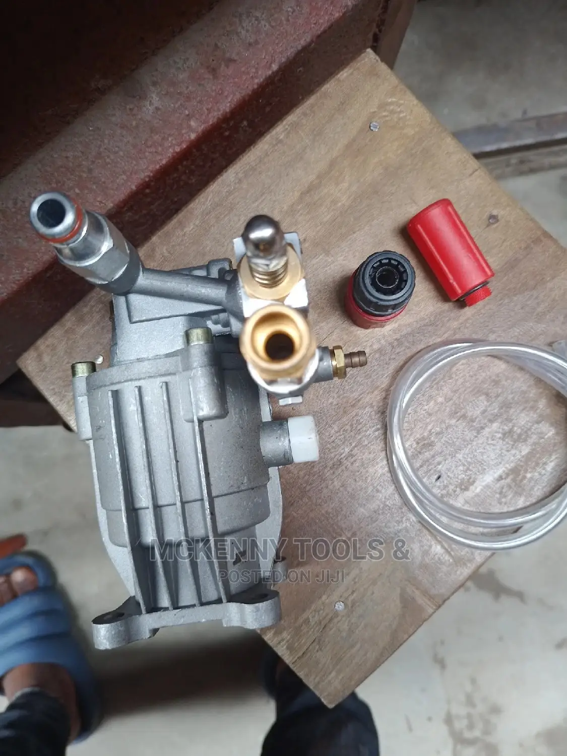 Pressure Washer Pump, Axial, 2.4gpm at 3300 Psi, 3400 Rpm,