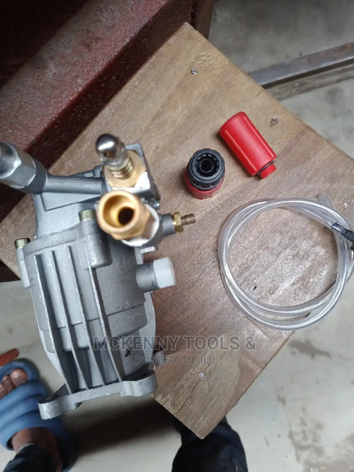 Pressure Washer Pump, Axial, 2.4gpm at 3300 Psi, 3400 Rpm,
