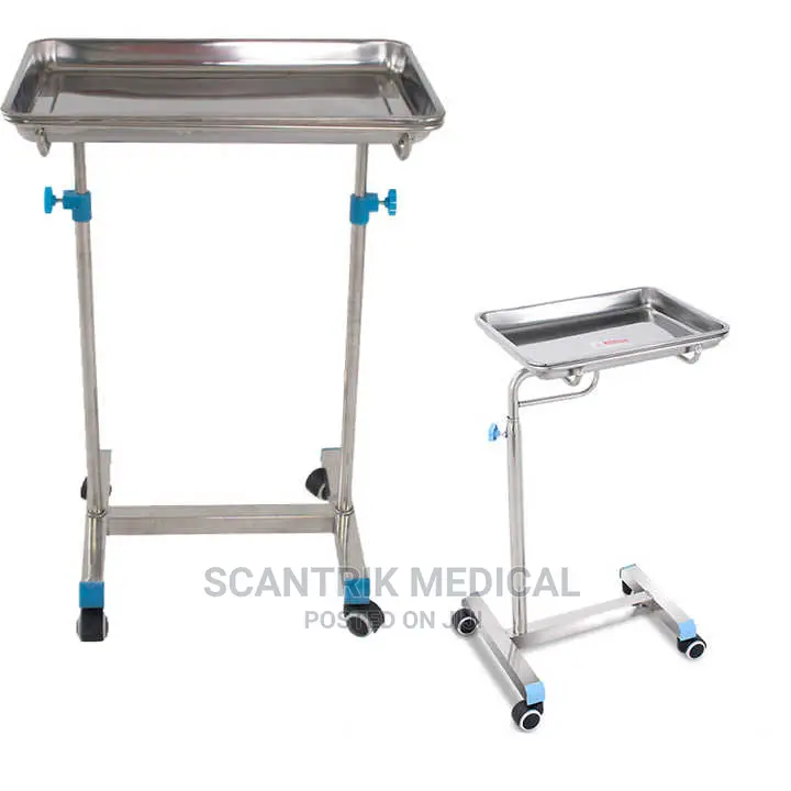 304 Stainless Steel Medical Mayo Tray