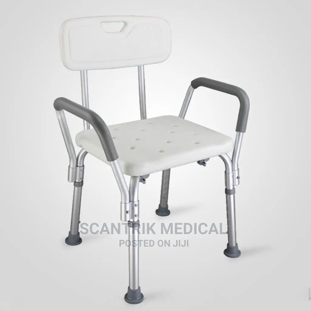 Shower Chair With Backrest and Arms