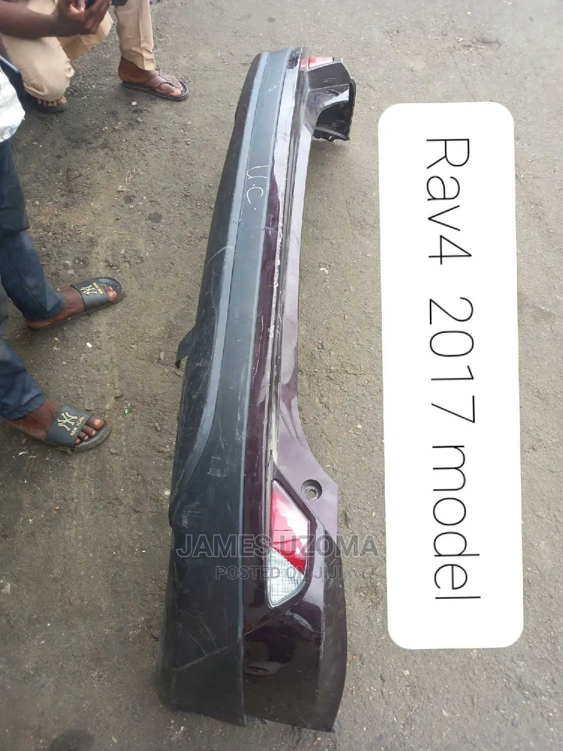 Rav4 2017 Model Complete Back Bumper