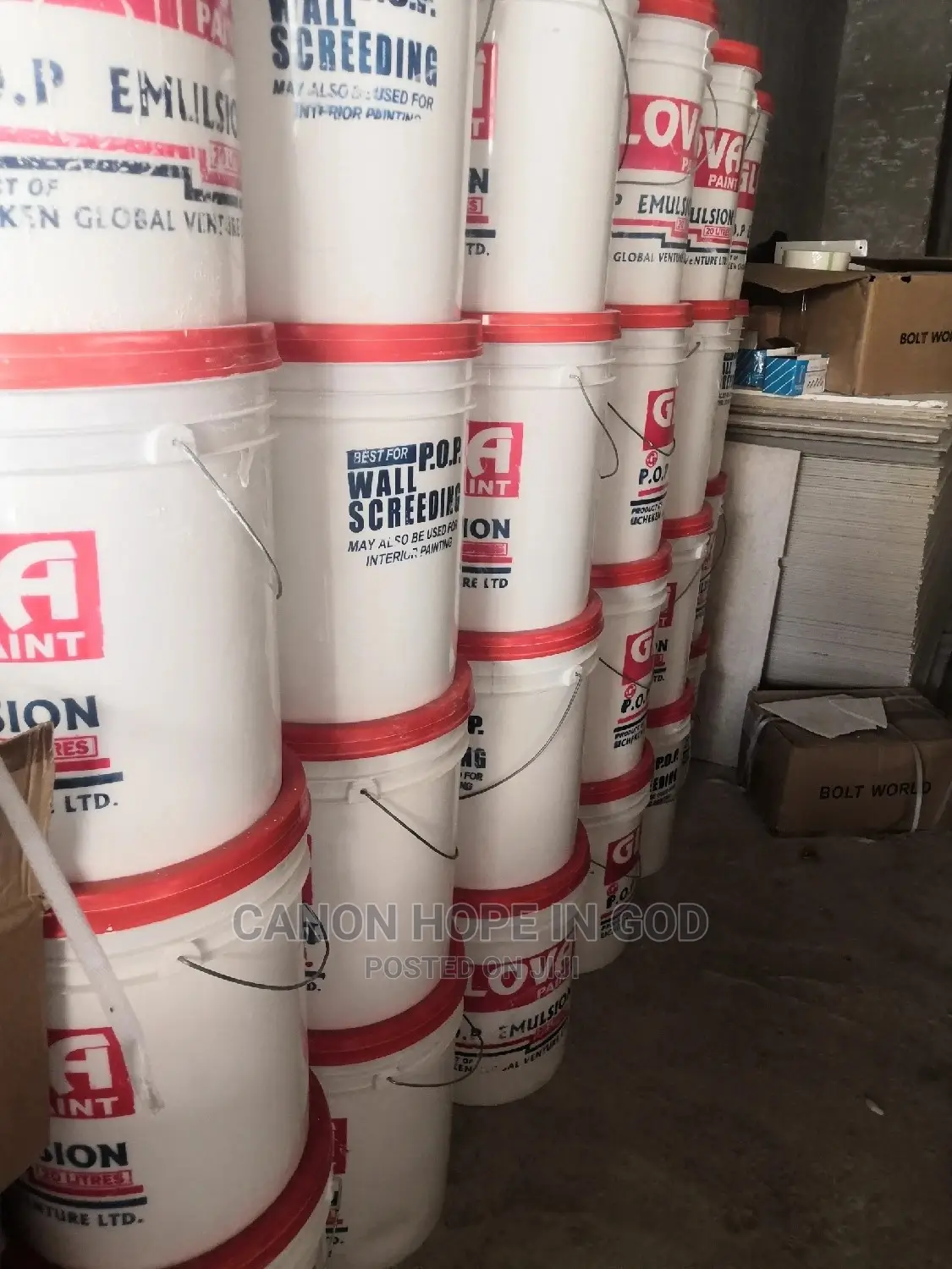 Glova Paint for Screeding and Pop Works