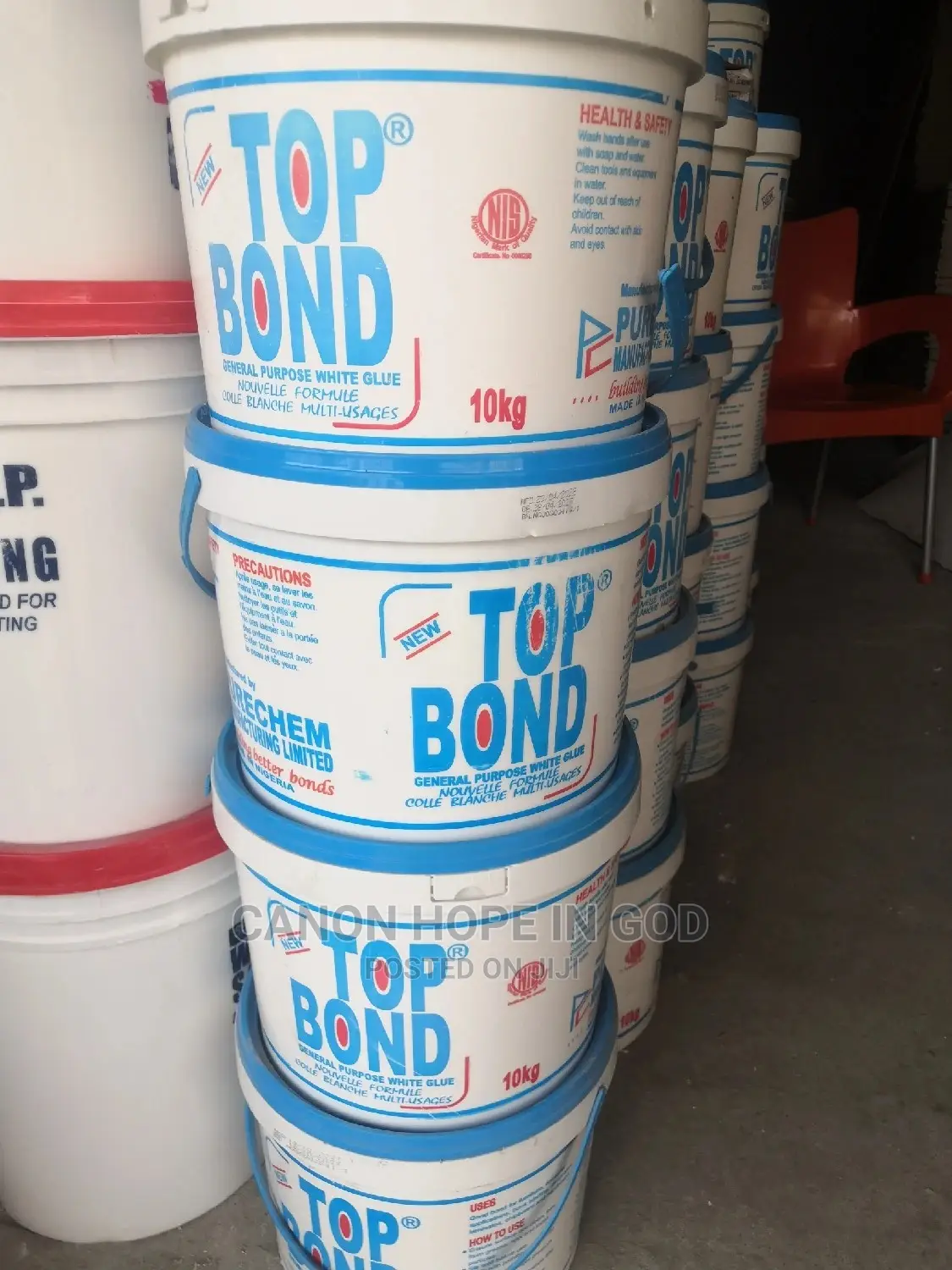 Top Bond 10kg, 5kg and 2kg