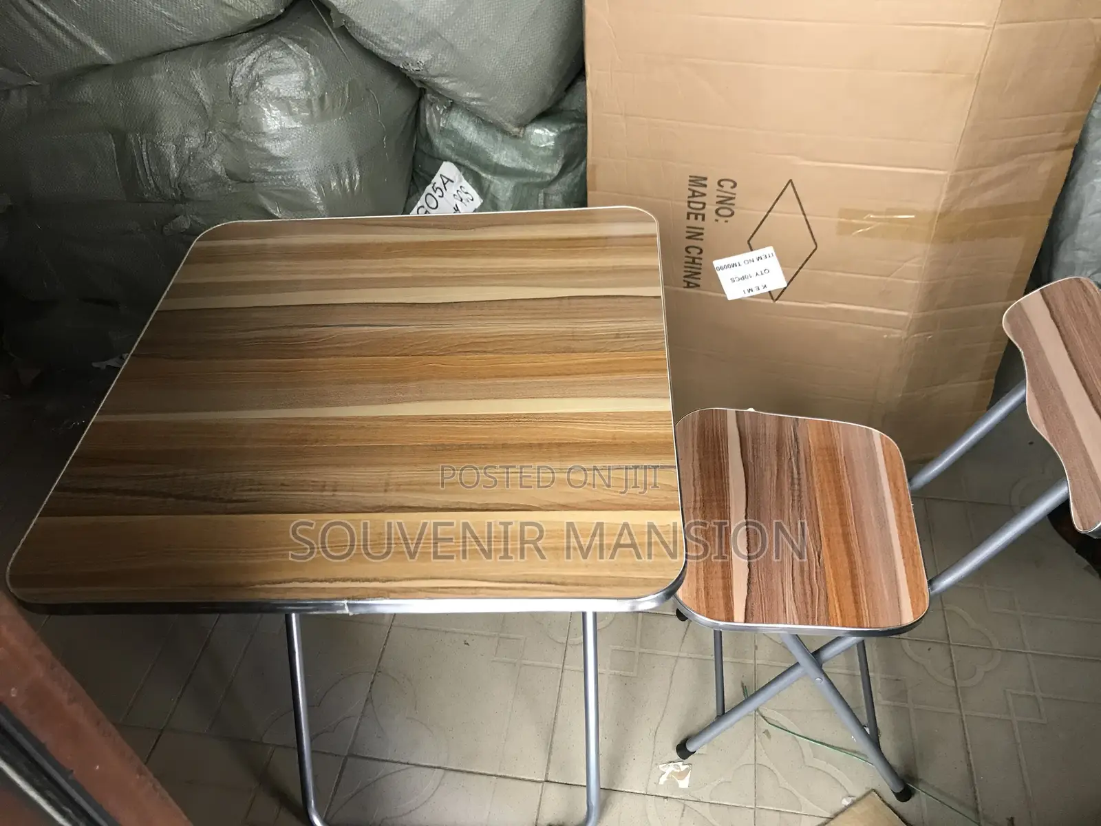 Foldable Table and Chair