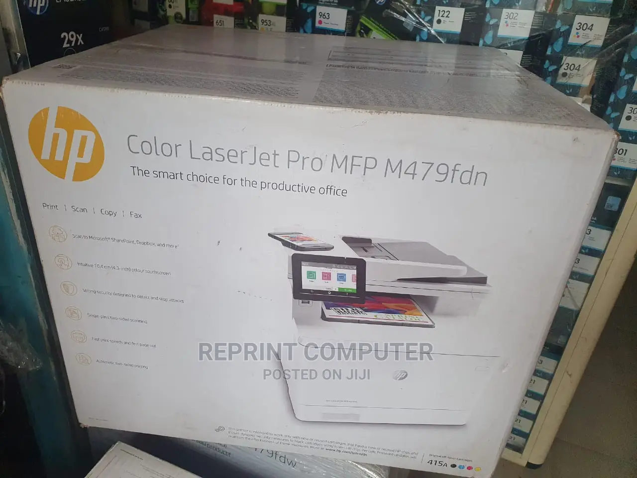 HP Color Laserjet Pro Multifunction M479fdn Laser Printer