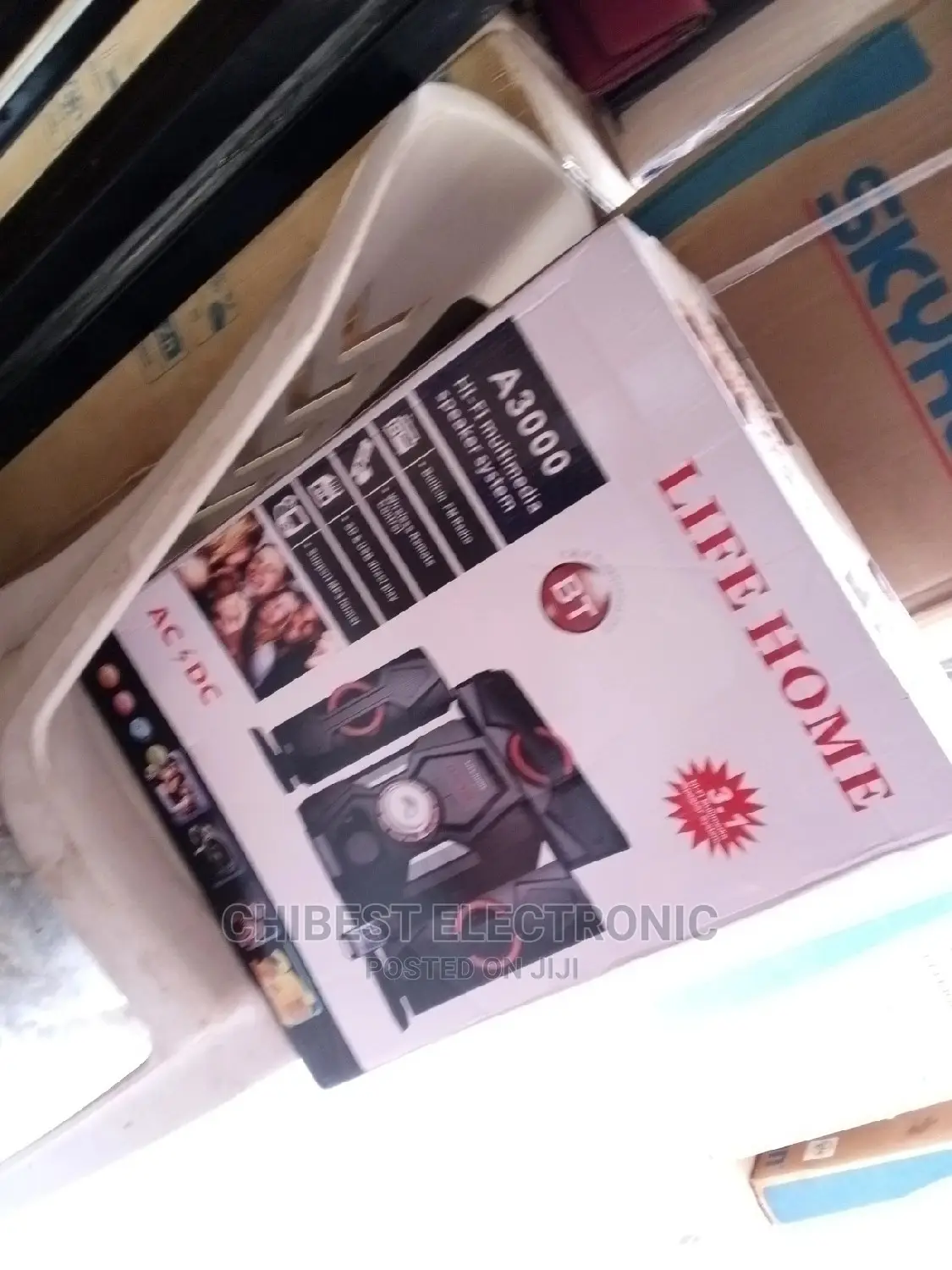 A300 Hi-Fi Multimedia Speaker System With One Year Warranty