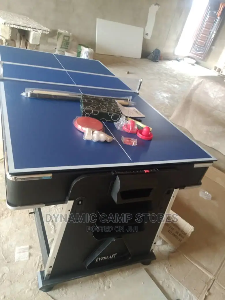 Snooker, Air Hockey, Table Tennis 4 In 1