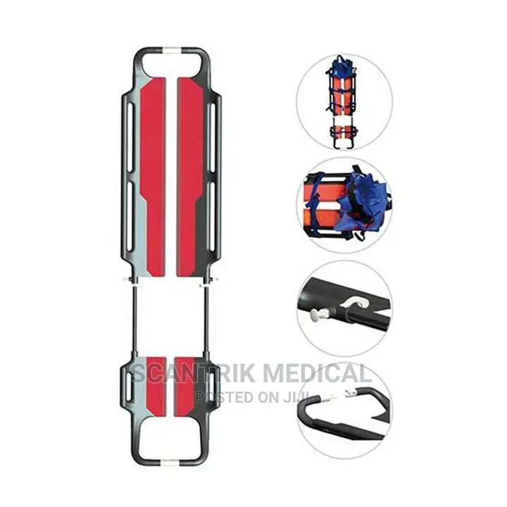 Patients Transfer Hospital Plastic Scoop Stretcher