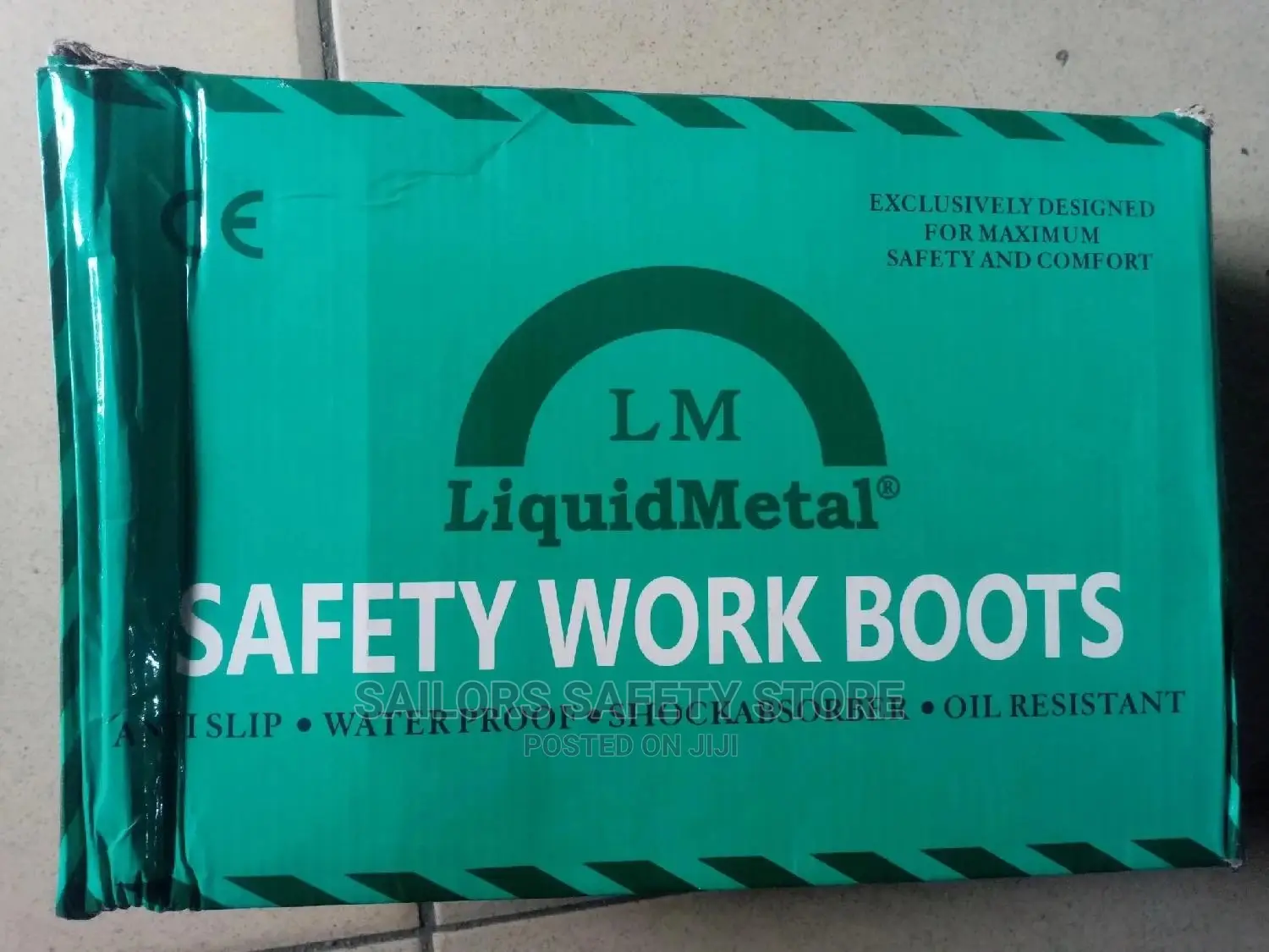 Safety Boot (Liquid Metal)