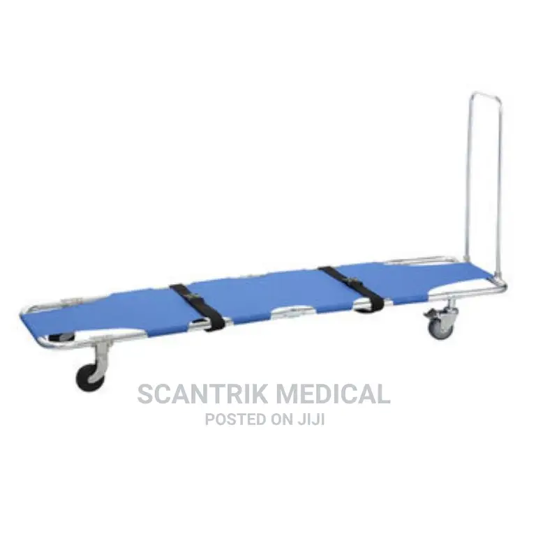 Portable Aluminum Basket Stretcher With Resistant Handles