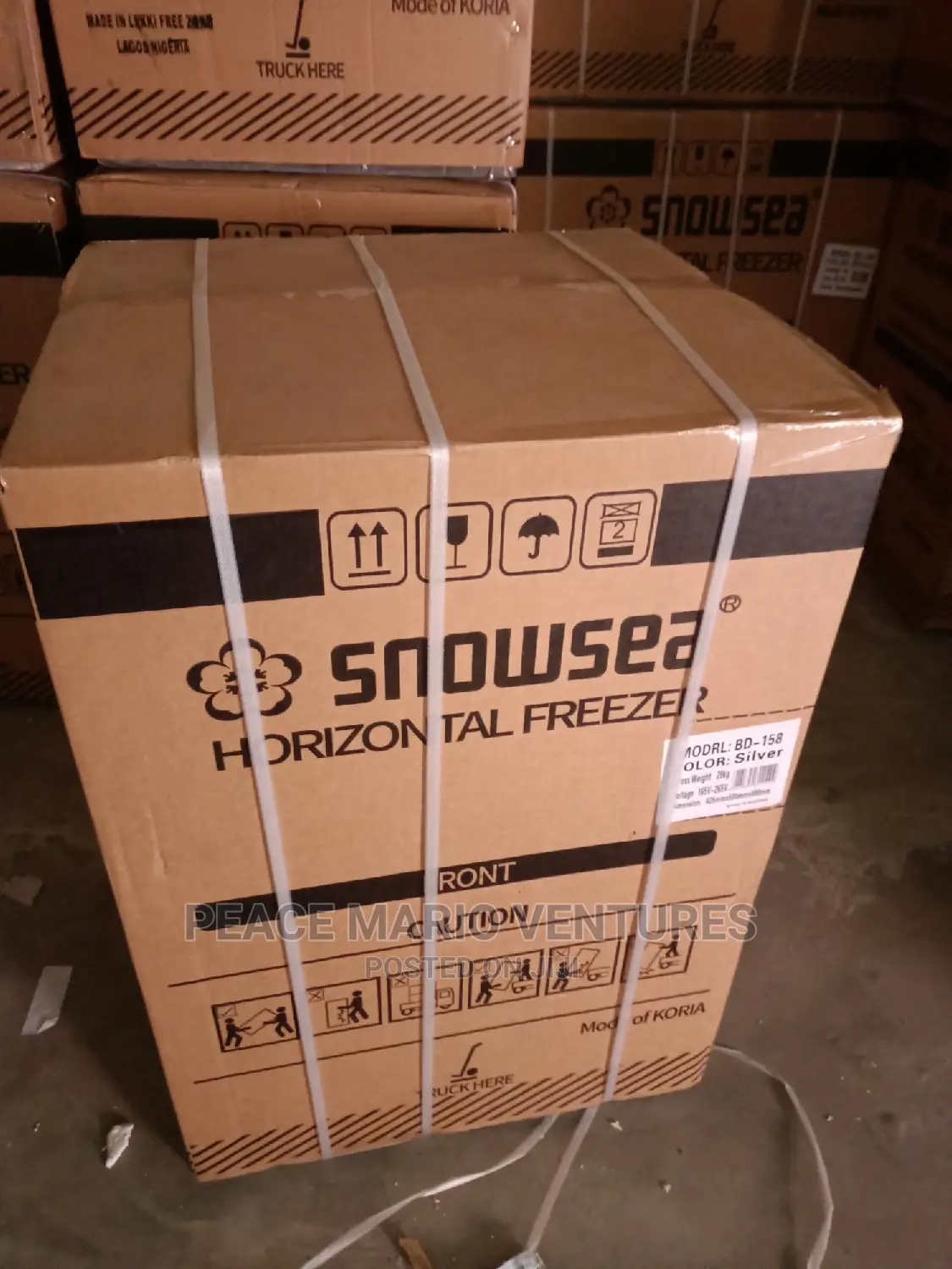 Snowsea Deep Freezer 100litres With Extenal Condenser.
