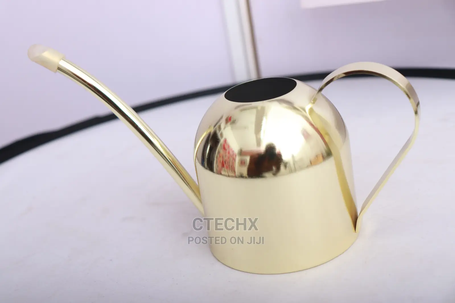 Zero Flaw Gold 350mm Long Narrow Gooseneck Kettle
