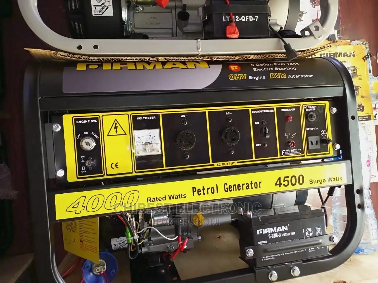 Firman Generator 4.5kva With Two Years Warranty Brand New