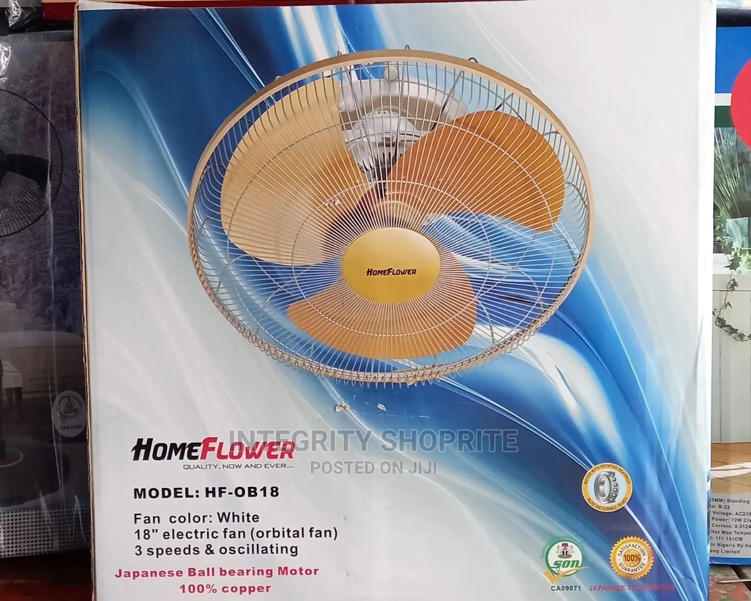 Homeflower New Design Orbit Fan Hf Ob18