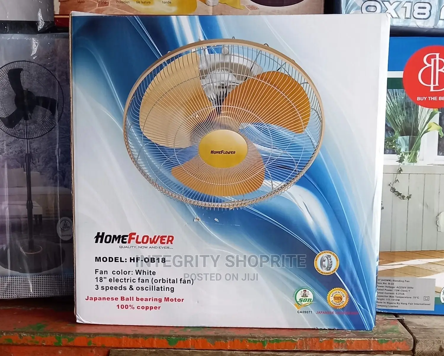 Homeflower New Design Orbit Fan Hf Ob18