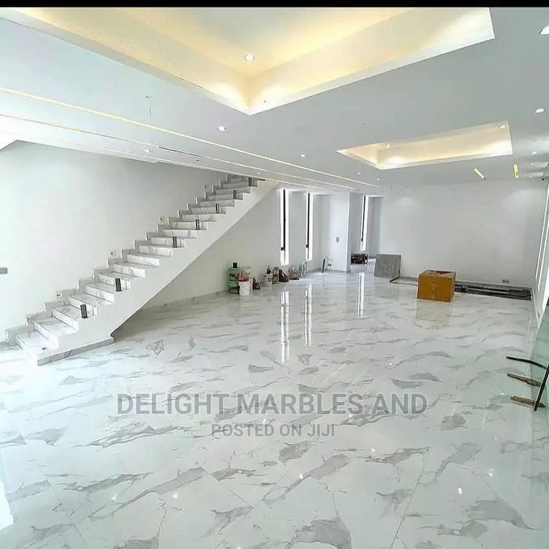 Red Granite Staircase
