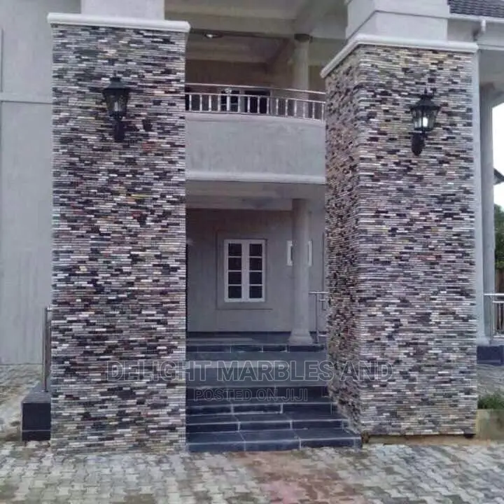 Red Granite Staircase