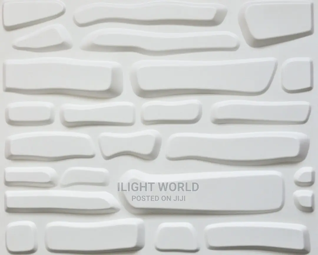 Quality White 3D Panel Wall Light.