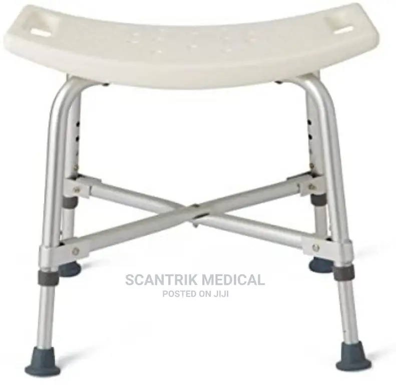 Medline Heavy Duty Shower Chair Bath Bench Without Back