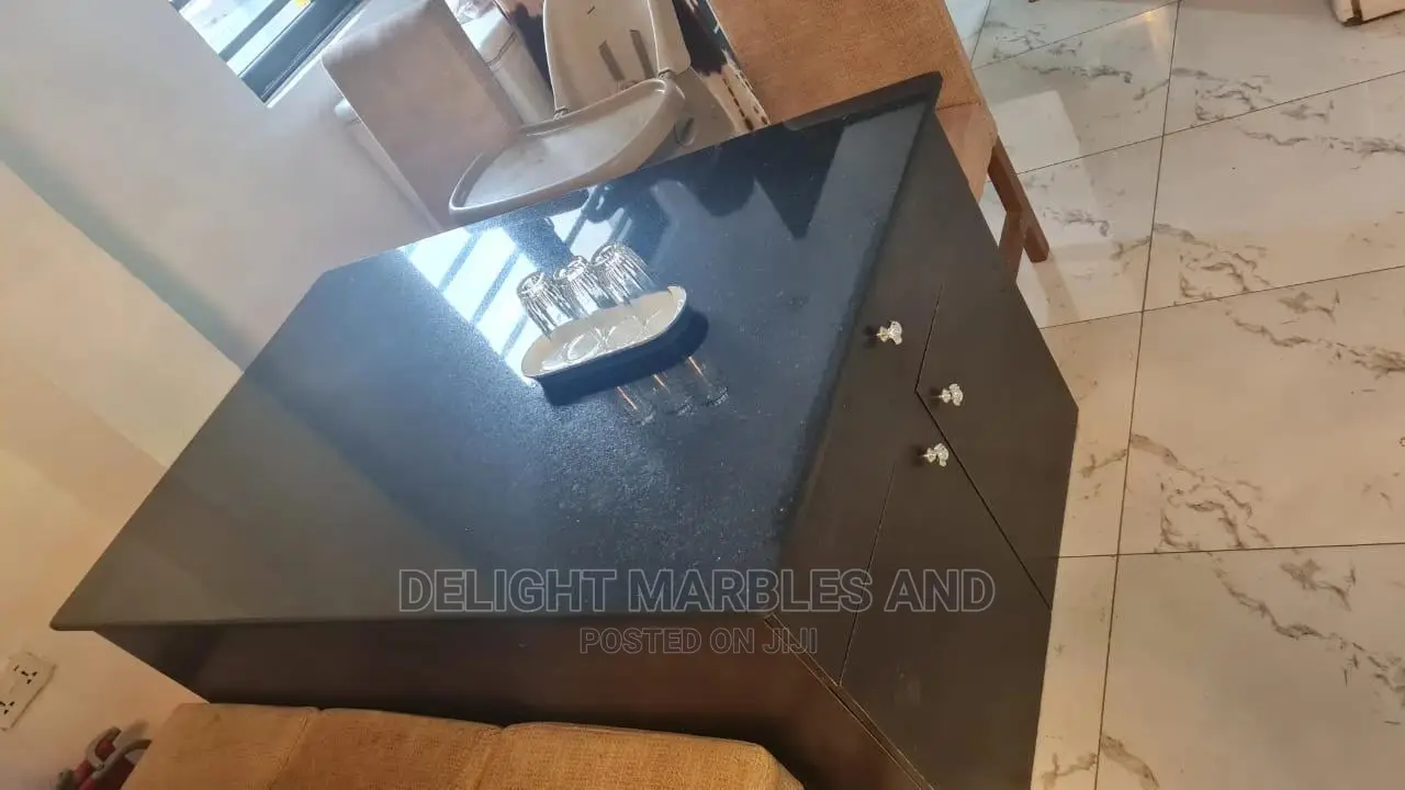 Black Galaxy Countertops Slab