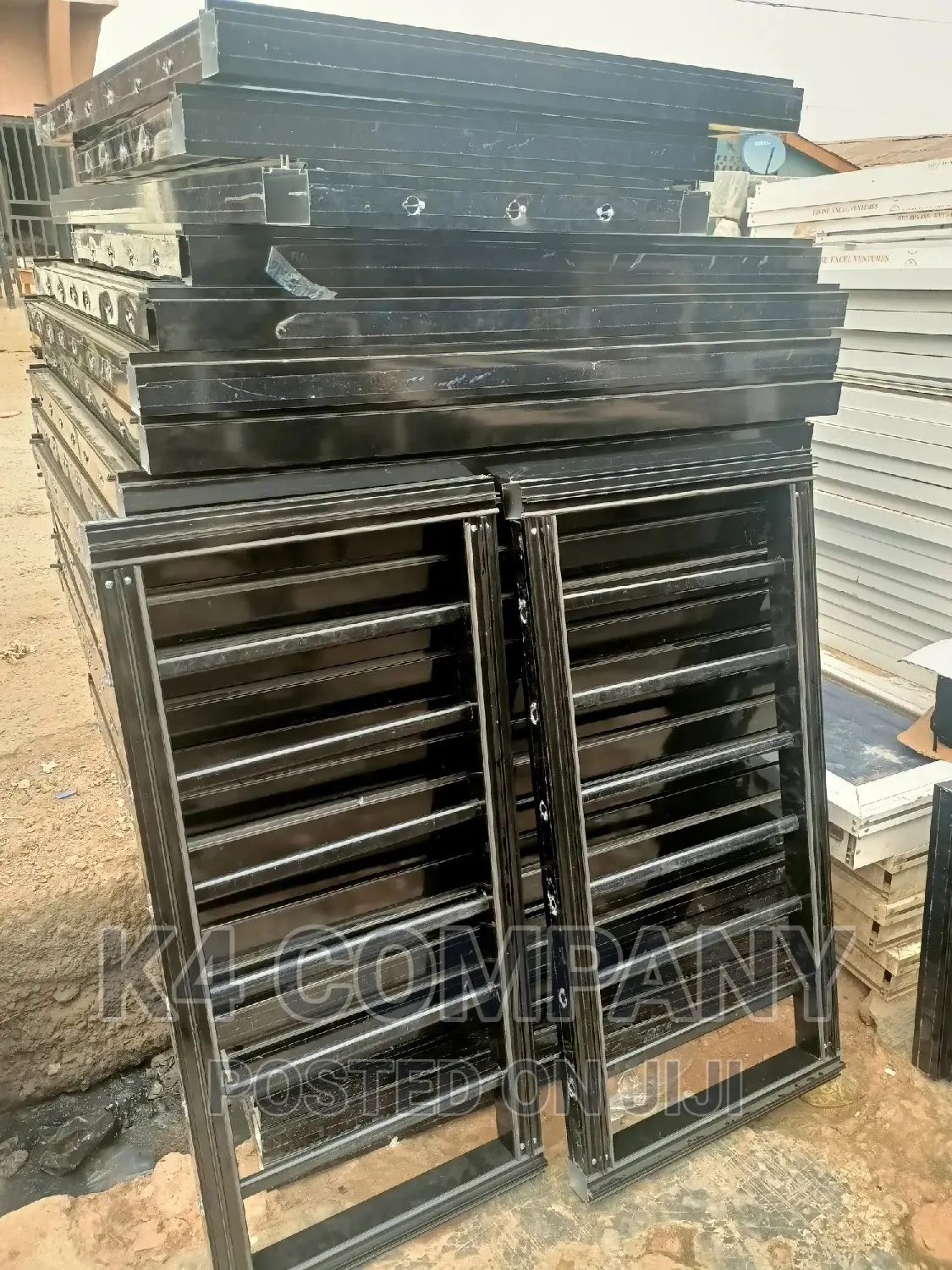Casement Aluminium Window With Burglary
