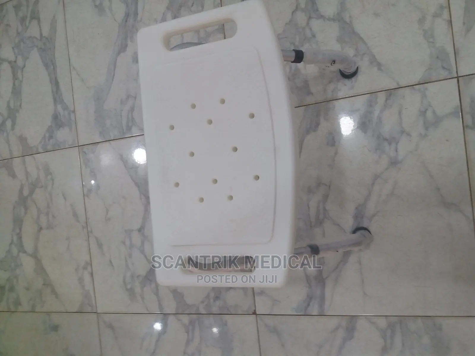 Shower Chair Without Backrest for Patient Shower