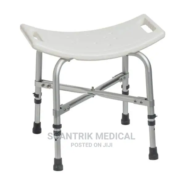 Medical Portable Plastic Shower Chair Seat Without Backrest