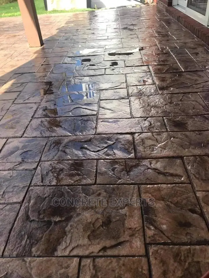 Emene Concrete Stamped Floor