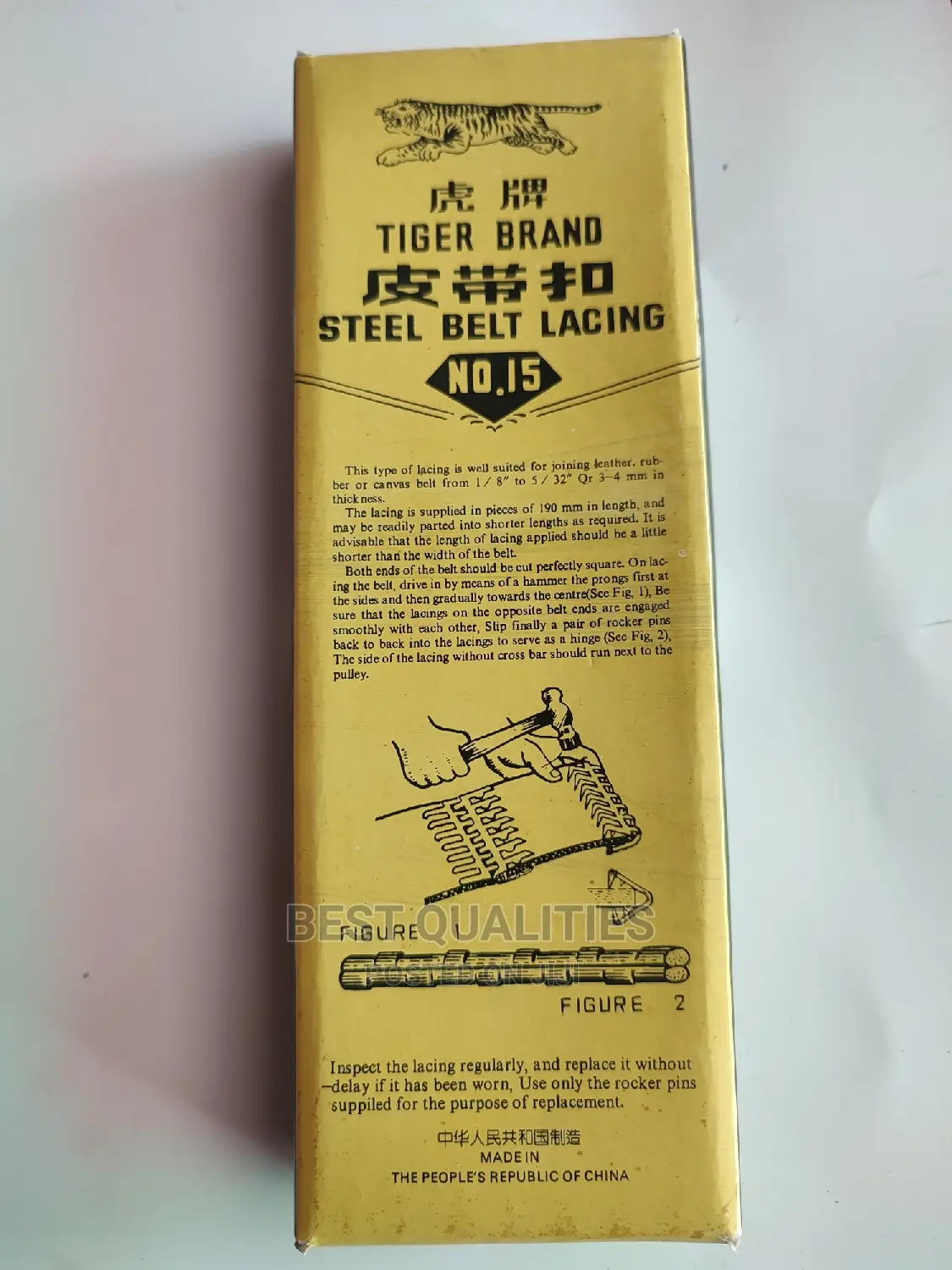 Number 15 Belt Lacing Fastener (No.15 Belt Fasteners)