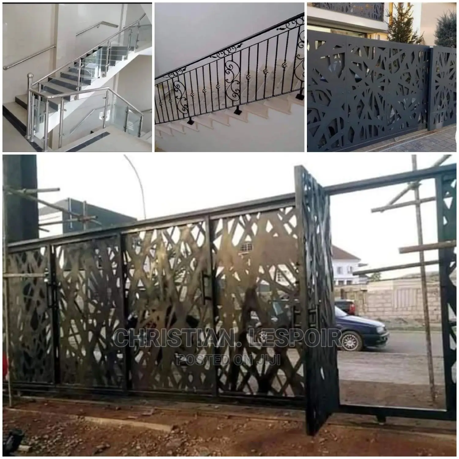 Stainless Steel Handrails and Laser Cut Handrails, Gates.