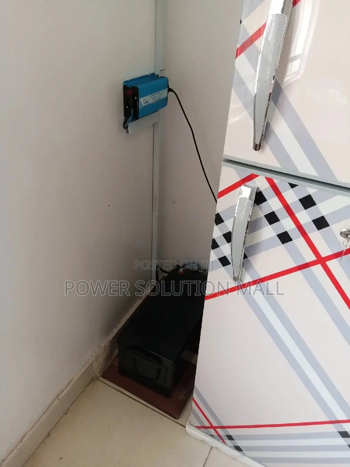 258 Litre Solar Refrigerator Installation for Hospital