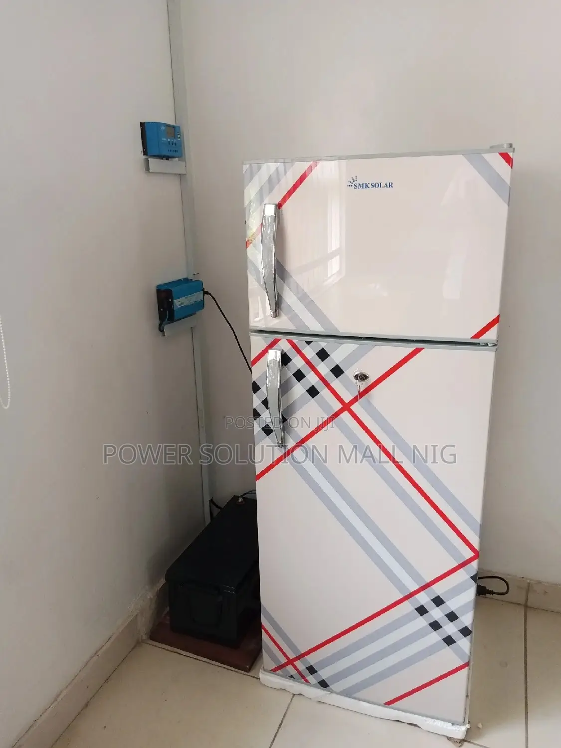 258 Litre Solar Refrigerator Installation for Hospital