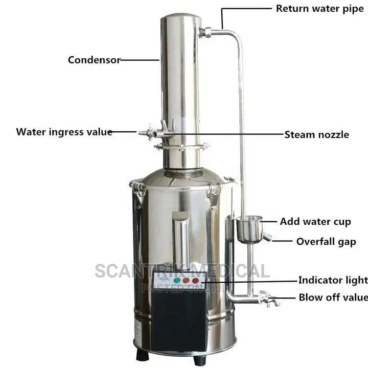 Distinctive Features Electric Water Distiller