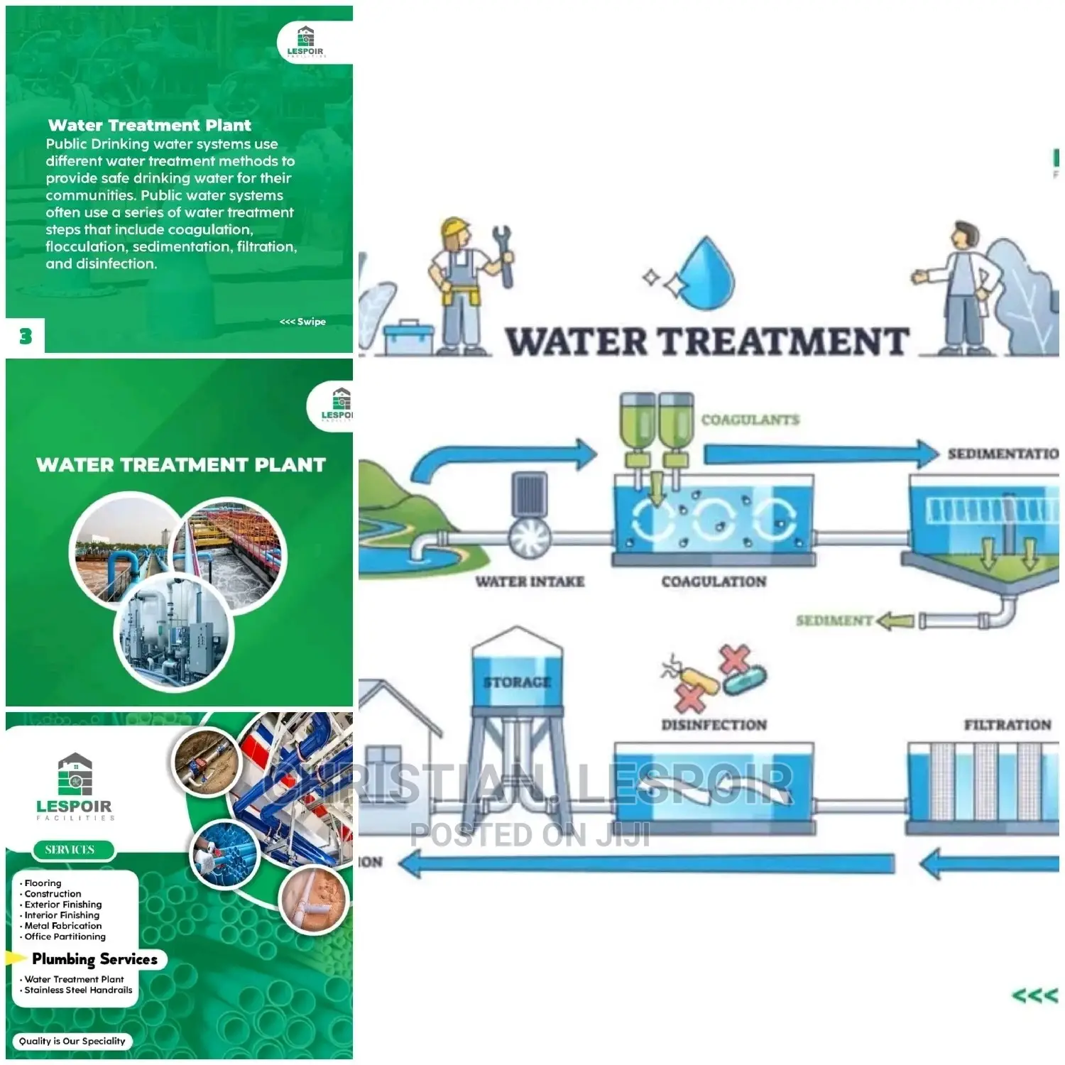 Water Treatment Plants Construction and Maintenance