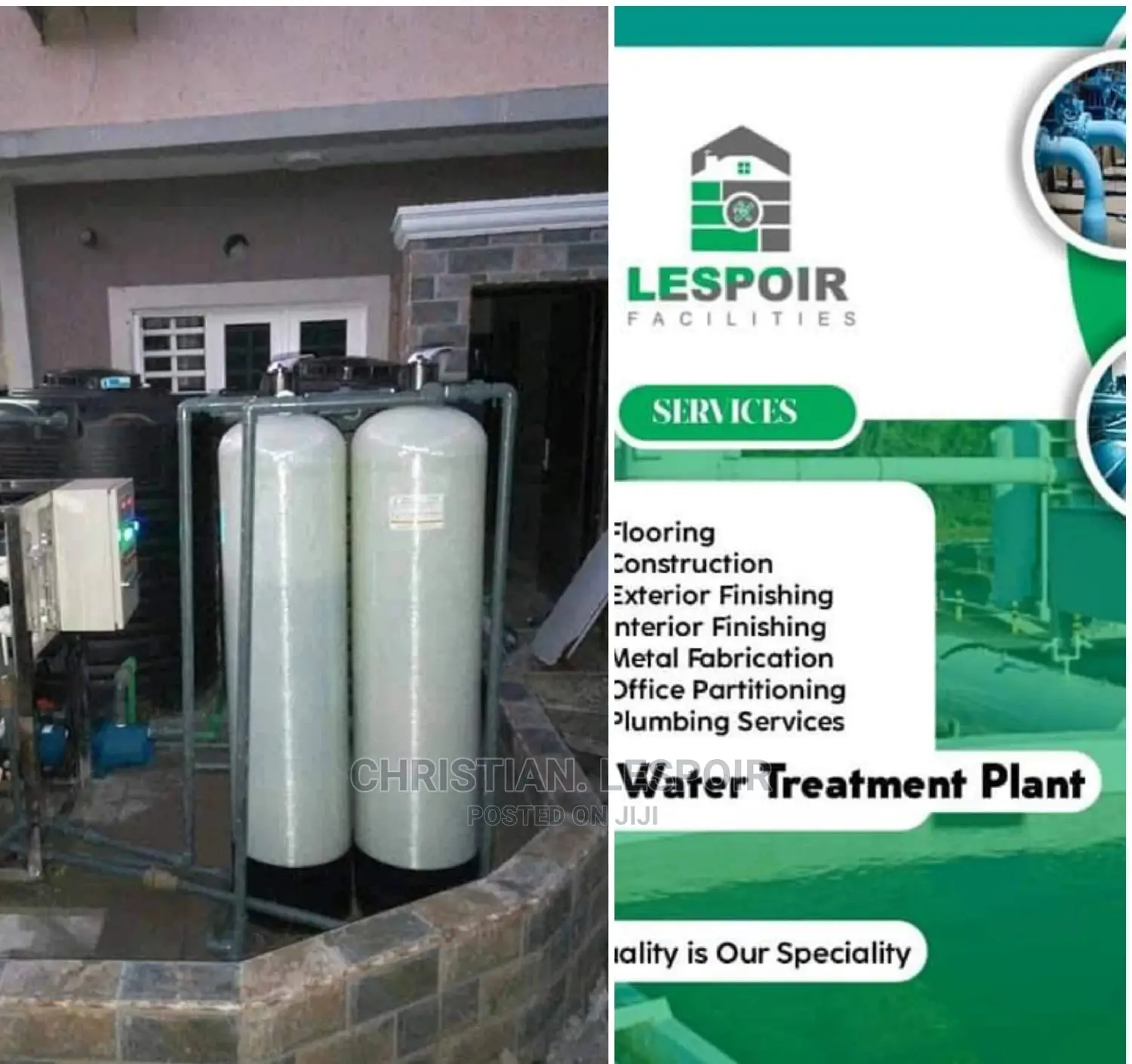 Water Treatment Plants Construction and Maintenance