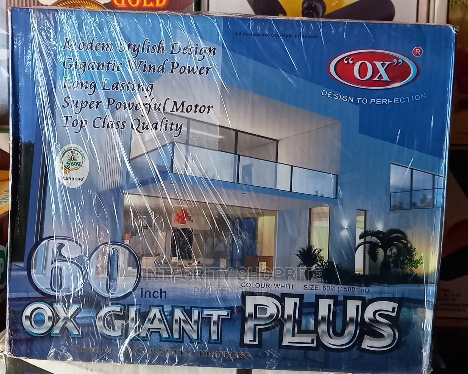 Ox Giant 60 Ox Plus Ceiling Fan