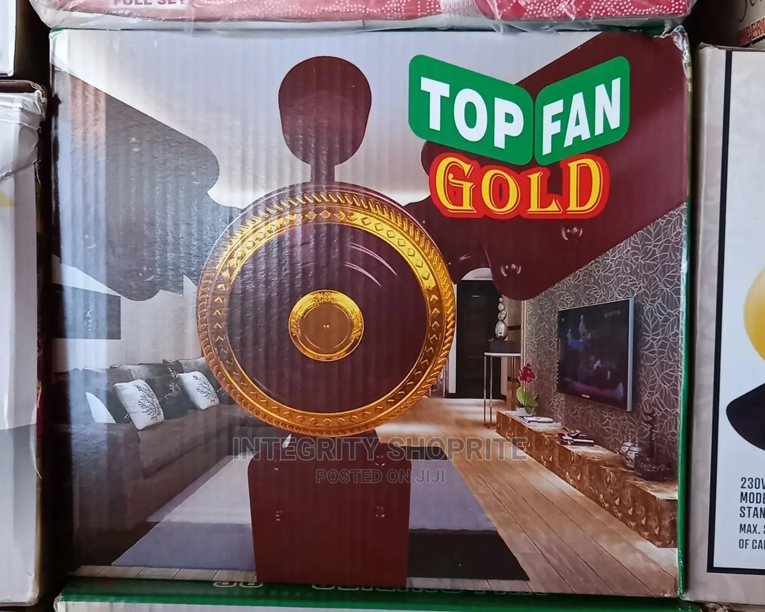 Top 56" Ceiling Fan - Brown