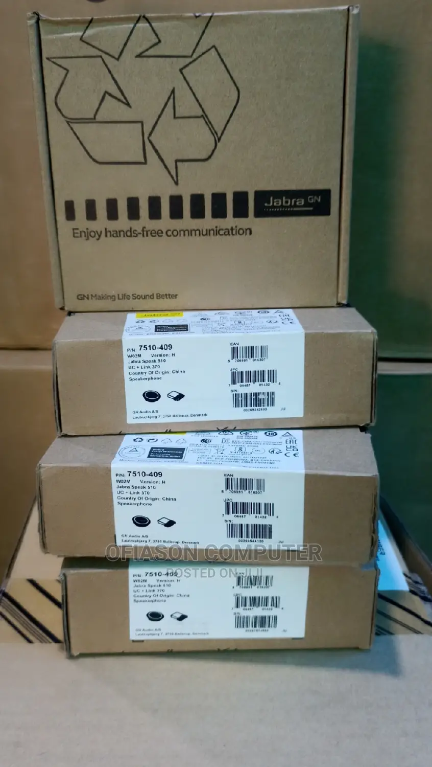 Jabra Speaker 510 Uc+(P/N 7510-409)