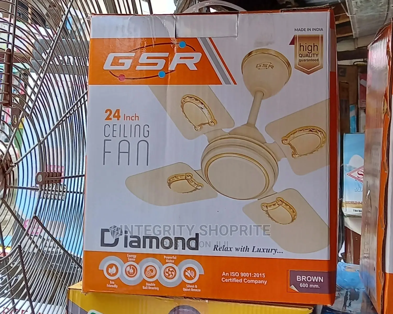 GSR Smart Ceiling Fan Short Blade -24inches