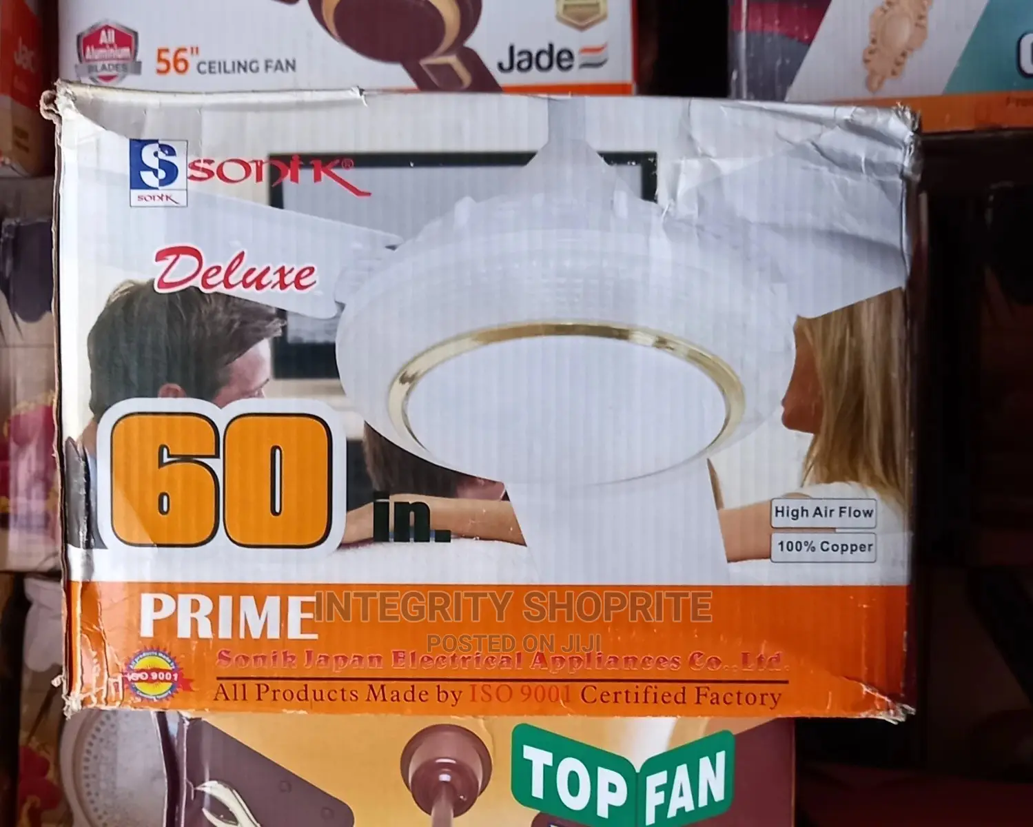 Sonik Deluxe 60inches 100% Copper White