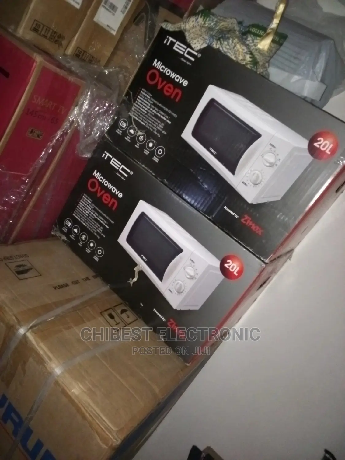 Itec Microwave Oven With Two Years Warranty Brand New